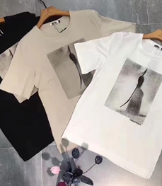 市场上装-T恤-时尚男装t恤