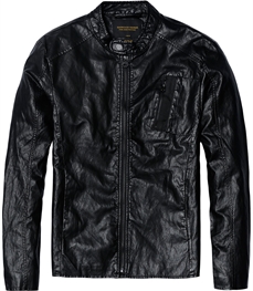 市场上装-皮衣-时尚男装皮衣