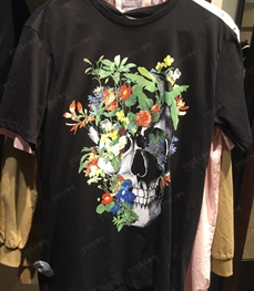 市场上装-T恤-（实拍）休闲男装t恤