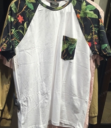 市场上装-T恤-（实拍）休闲男装t恤