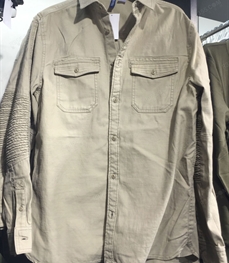 市场上装-衬衫-（实拍）休闲男装衬衫