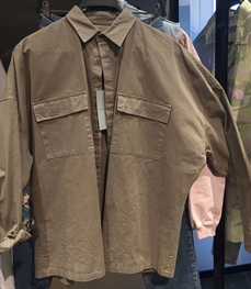 市场上装-衬衫-（实拍）休闲男装衬衫