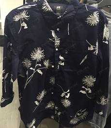 市场上装-衬衫-（实拍）休闲男装衬衫