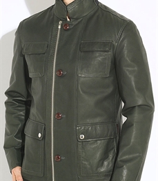 市场上装-皮衣-时尚商务皮衣