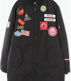 市场上装-中长外套-休闲男装中长外套