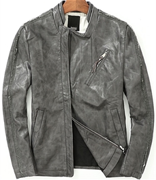 市场上装-皮衣-休闲男装皮衣