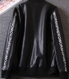 市场上装-皮衣-休闲男装皮衣