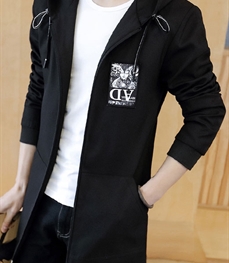 市场上装-中长外套-时尚男装中长外套