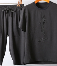 市场上装-套装-休闲男装套装