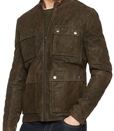 市场上装-皮衣-时尚男装皮衣