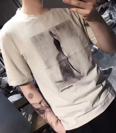 市场上装-T恤-时尚男装t恤