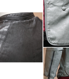 市场上装-皮衣-时尚男装皮衣