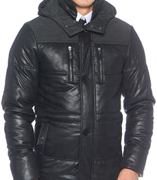 市场上装-皮衣-时尚商务皮衣