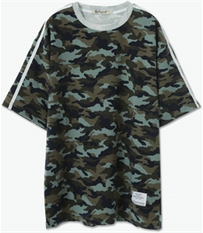 市场上装-T恤-休闲男装t恤