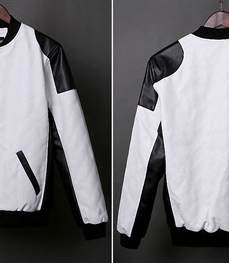 市场上装-皮衣-休闲男装皮衣