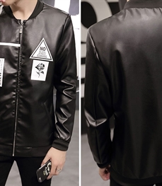 市场上装-皮衣-休闲男装皮衣