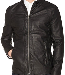 市场上装-皮衣-时尚男装皮衣