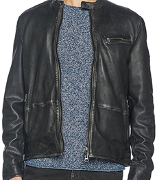 市场上装-皮衣-时尚男装皮衣