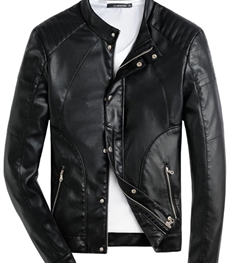 市场上装-皮衣-时尚男装皮衣