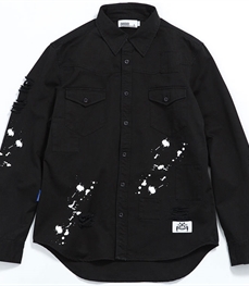 市场上装-衬衫-休闲男装衬衫