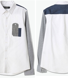 市场上装-衬衫-休闲男装衬衫