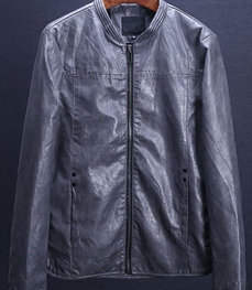 市场上装-皮衣-时尚男装皮衣