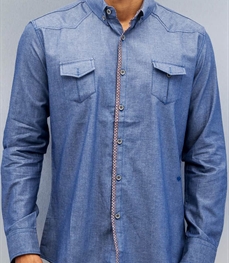 市场上装-衬衫-时尚男装衬衫