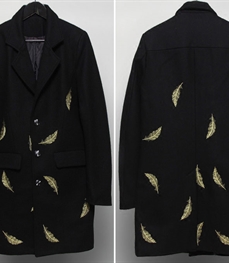 市场上装-中长外套-时尚男装中长外套