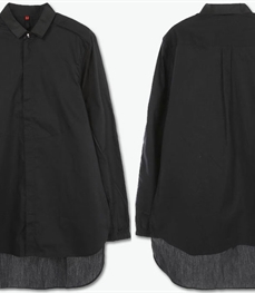 市场上装-衬衫-休闲男装衬衫