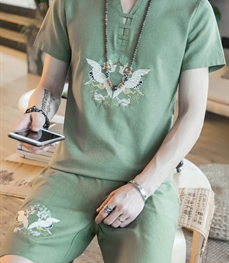 市场上装-套装-休闲男装套装