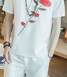 市场上装-套装-休闲男装套装