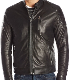 市场上装-皮衣-时尚男装皮衣