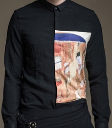 市场上装-衬衫-时尚男装衬衫