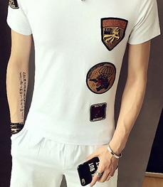 市场上装-套装-休闲男装套装