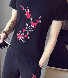 市场上装-套装-休闲男装套装