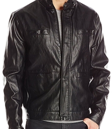 市场上装-皮衣-时尚男装皮衣