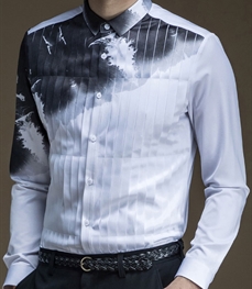 市场上装-衬衫-时尚男装衬衫
