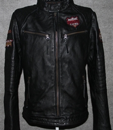 市场上装-皮衣-时尚男装皮衣