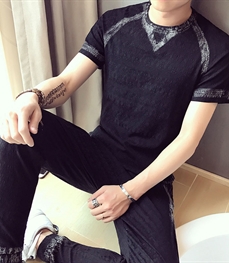 市场上装-套装-休闲男装套装