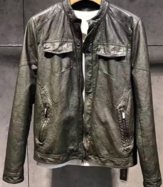 市场上装-皮衣-休闲男装皮衣