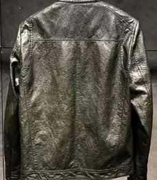 市场上装-皮衣-休闲男装皮衣