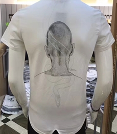 市场上装-T恤-时尚男装t恤