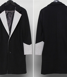 市场上装-中长外套-时尚男装中长外套