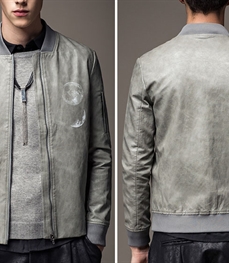 市场上装-皮衣-时尚男装皮衣