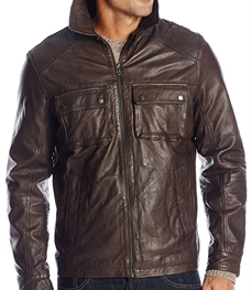 市场上装-皮衣-时尚商务皮衣