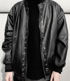 市场上装-皮衣-休闲男装皮衣