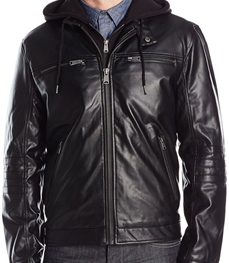 市场上装-皮衣-时尚男装皮衣
