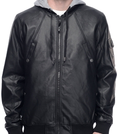 市场上装-皮衣-时尚男装皮衣