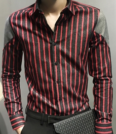 市场上装-衬衫-时尚男装衬衫