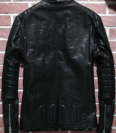 市场上装-皮衣-时尚男装皮衣
